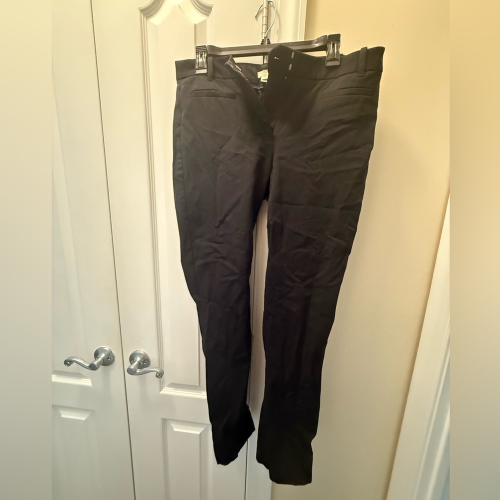 J. Crew Women's Black Straight Leg Jeans